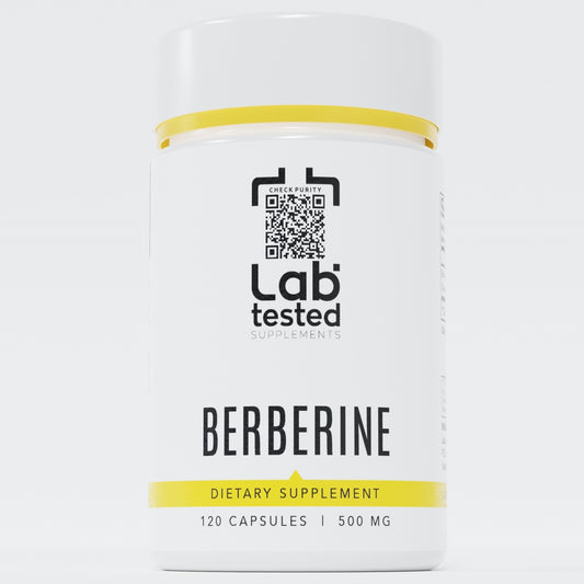 Berberine - 120 500mg capsules