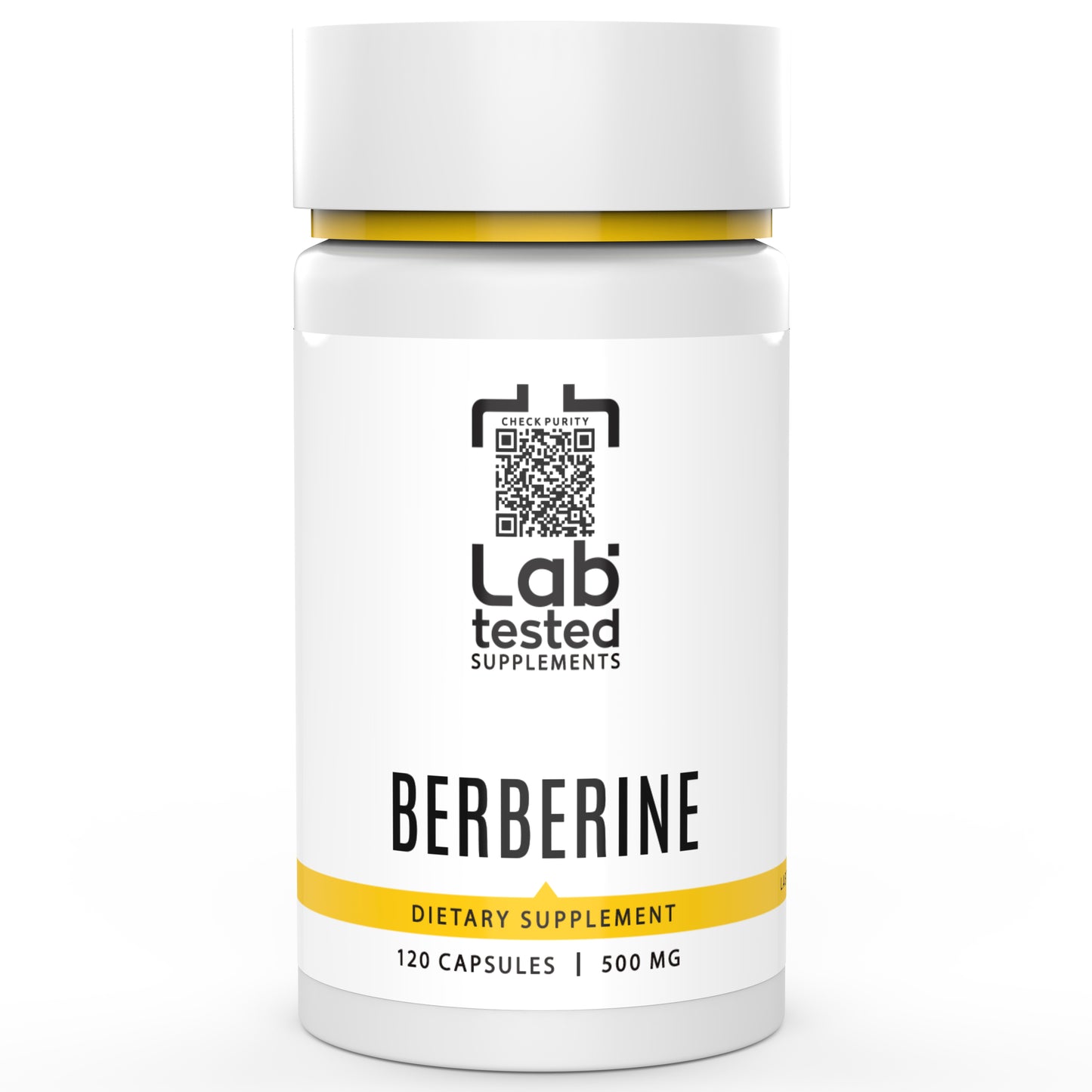 Berberine - 120 500mg capsules