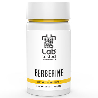 Berberine - 120 500mg capsules